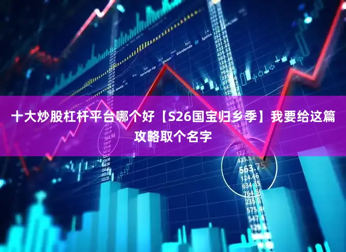 十大炒股杠杆平台哪个好【S26国宝归乡季】我要给这篇攻略取个名字